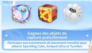 Objets de capture gratuits Aniimo